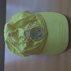 Robin Ruth California yellow snapback hat